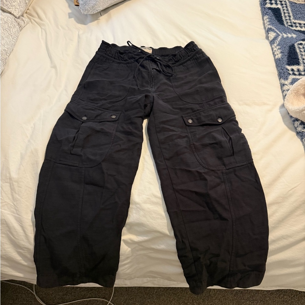 We The Free Black Cropped Pants